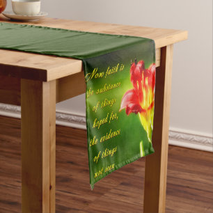 Faith is medium table runner