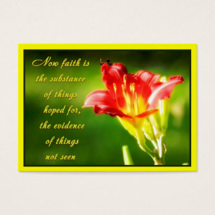 Faith is.. sharing Card