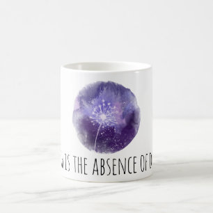 *~* FAITH IS THE ABSENCE OF DOUBT Dandelion Sky Coffee Mug