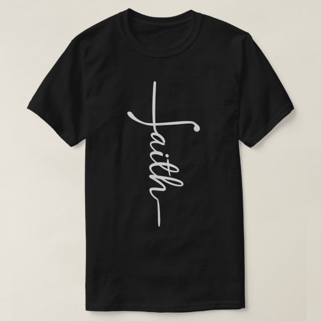 faith Jesus bible study Christian  T-Shirt (Design Front)