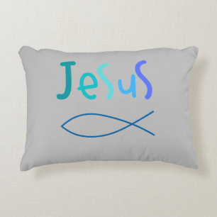 Faith , Jesus Decorative Cushion