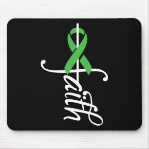 Faith Kidney Disease - Ribbon Kidney Disease Aware Mouse Mat