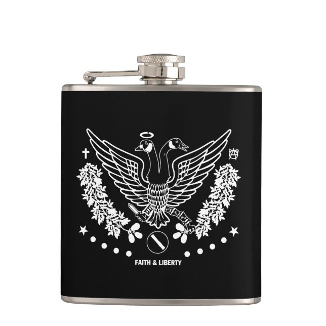 Faith & Liberty Flash Hip Flask (Front)