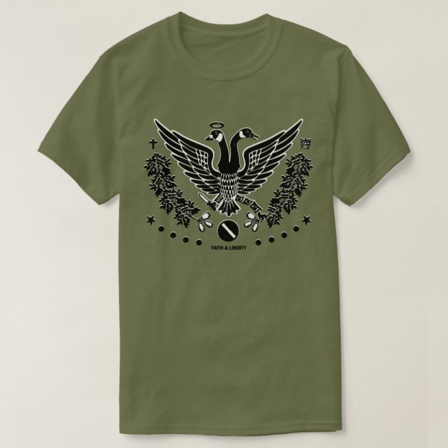 Faith & Liberty T-Shirt (Design Front)