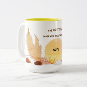 Faith & Light 15oz Two-Tone Mug