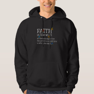Faith Like Wi Fi Christian Religious Mother Father Hoodie