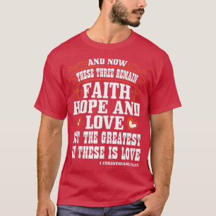 Faith Love and Hope is Bible Verse Gifts Tank Top