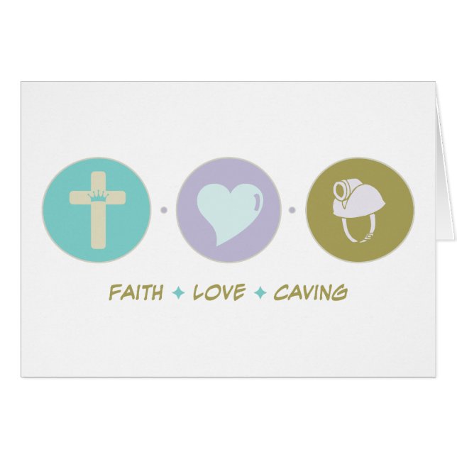 Faith Love Caving (Front Horizontal)