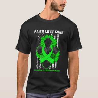 Faith Love Cure Non-Hodgkin'S Lymphoma Christian C T-Shirt