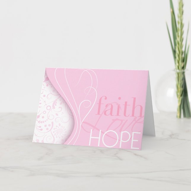 Faith Love Hope Card (Front)