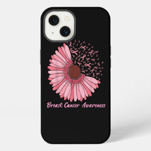 Faith Love Hope Pink daisy Flower Breast Cancer Aw iPhone 13 Case