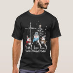 Faith Love Hope Snowmans Christmas Eve Christian B T-Shirt<br><div class="desc">Faith Love Hope Snowmans Christmas Eve Christian Believe Tee</div>