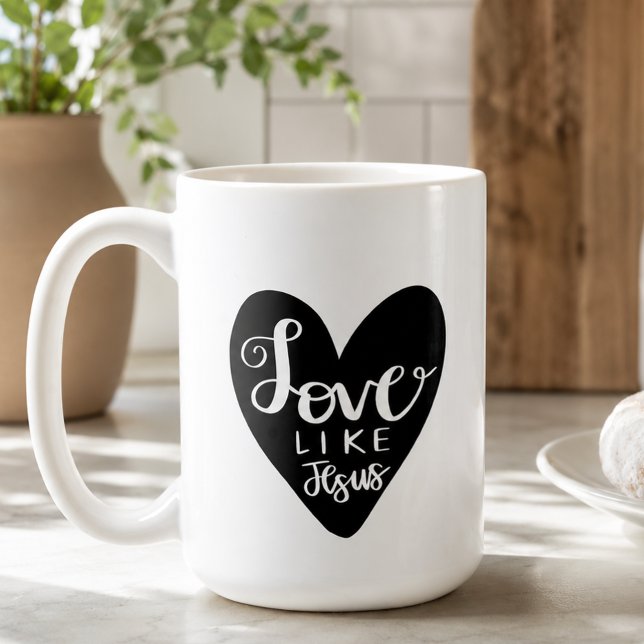 Faith Love Like Jesus Mug (Creator Uploaded)