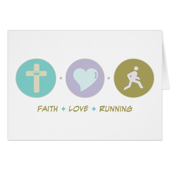Faith Love Running (Front Horizontal)