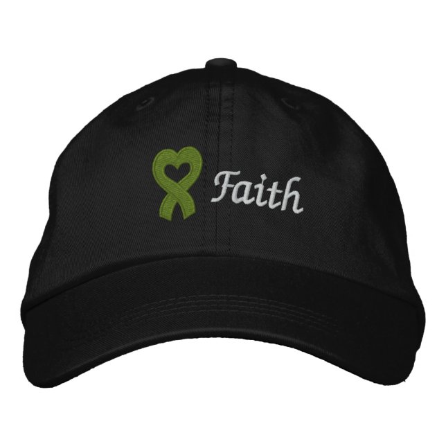 Faith - Lymphoma Embroidered Hat (Front)