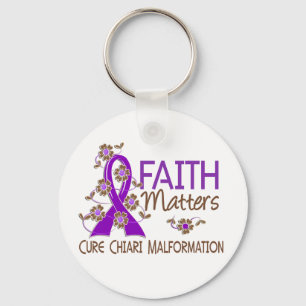 Faith Matters 3 Chiari Malformation Key Ring