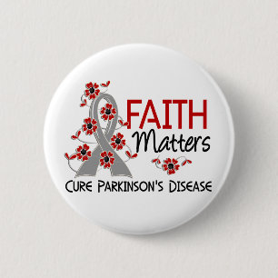 Faith Matters 3 Parkinson's Disease 6 Cm Round Badge