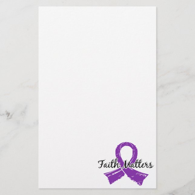 Faith Matters 5 Lupus Stationery (Front)