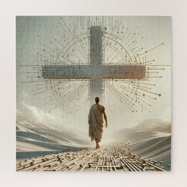 Faith Meets Eternity - Journey of Conviction Jigsaw Puzzle (Vertical)