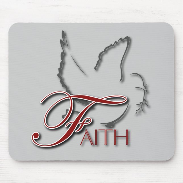 Faith Mouse Mat (Front)