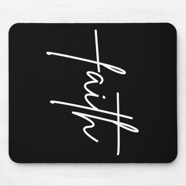 Faith Mouse Mat (Front)