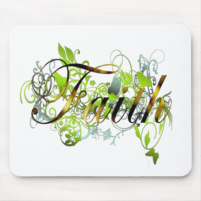 Faith Mouse Mat (Front)