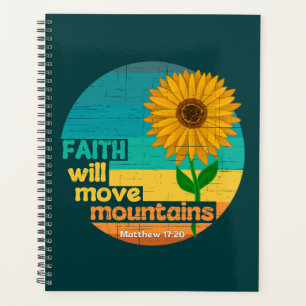 Faith Move Mountains Christian Design Planner