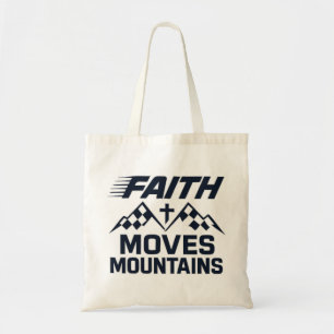 Faith Moves Mountain Tote Bag