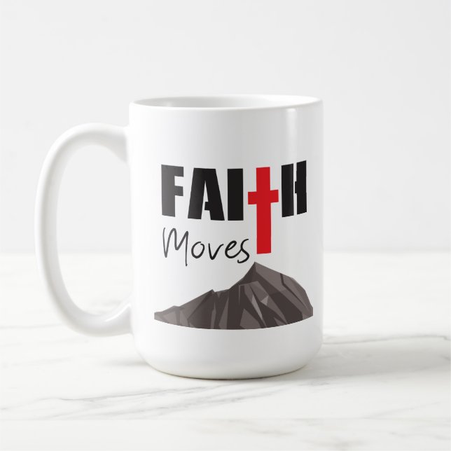 faith moves mountains cup (Left)