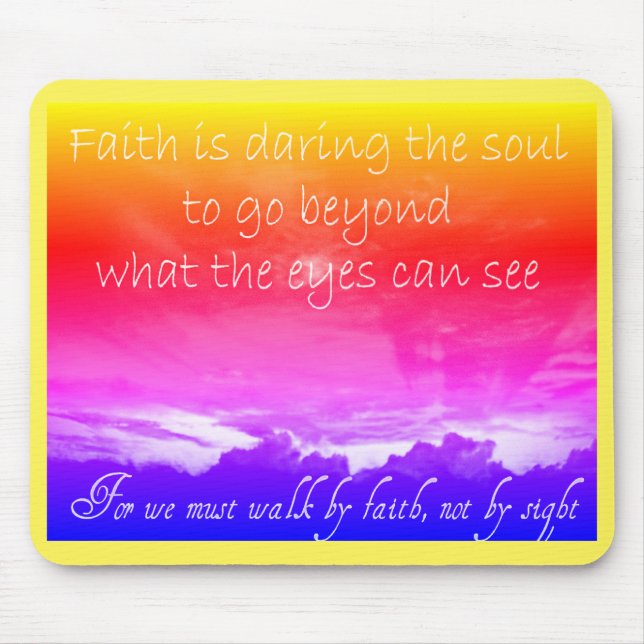 Faith of the soul mouse mat (Front)