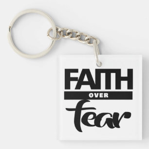 Faith Over Fea Key Ring