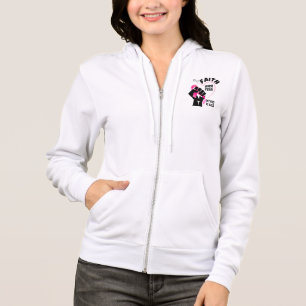 FAITH OVER FEAR Breast Cancer Awareness Hoodie