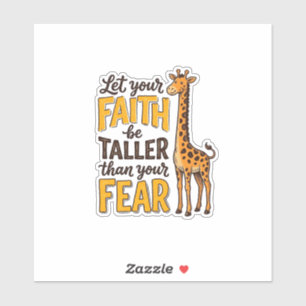 Faith Over Fear Giraffe Vintage Christian Shirt De