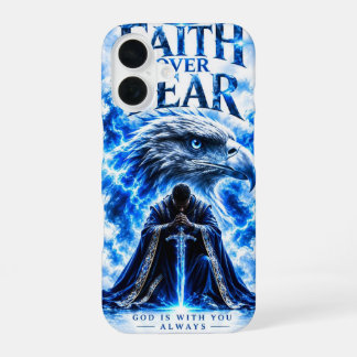 Faith Over Fear iPhone 16 Case