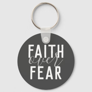 FAITH OVER FEAR   KEY RING