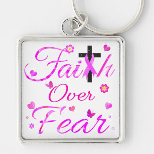 Faith Over Fear Key Ring