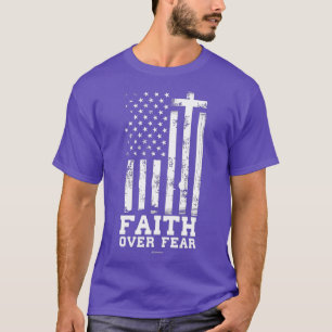 Faith Over Fear Men Women Kids Christian T-Shirt