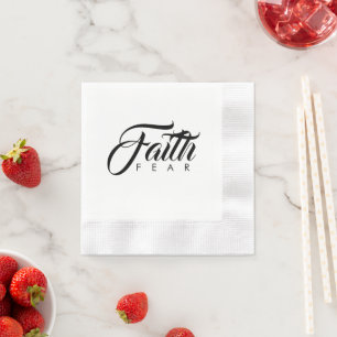 Faith Over Fear Napkin