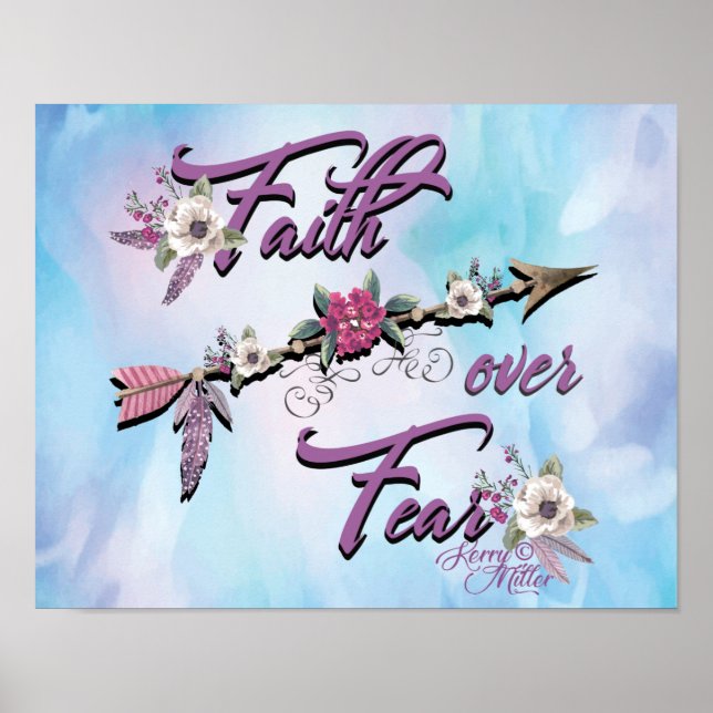 Faith Over Fear Poster (Front)