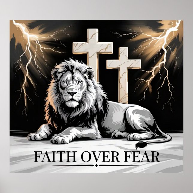 Faith Over Fear Poster (Front)