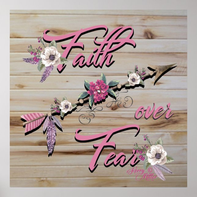 Faith Over Fear Poster (Front)