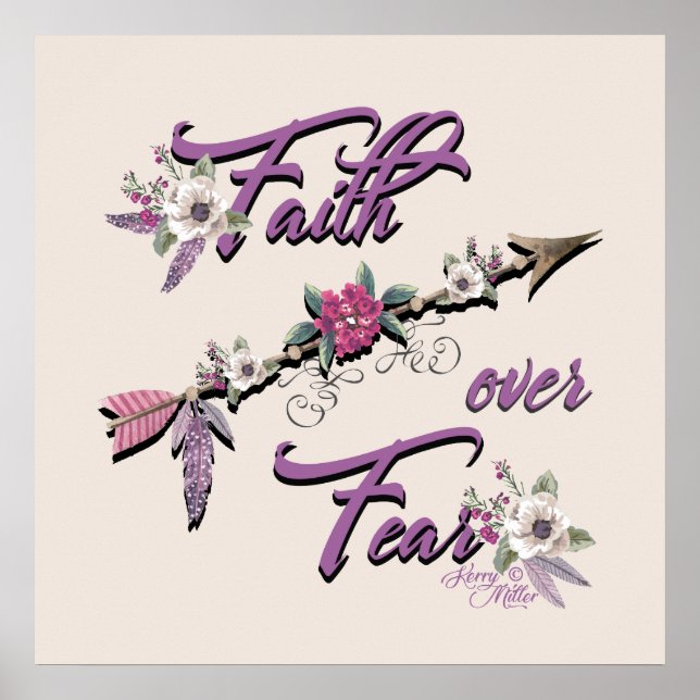 Faith Over Fear Poster (Front)