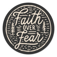 Faith Over Fear Religious Quote