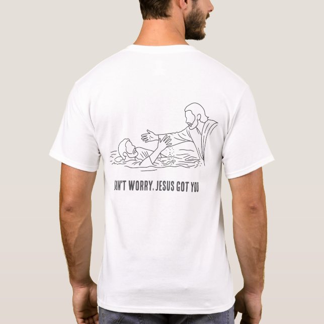 Faith over Fear T-Shirt (Back)