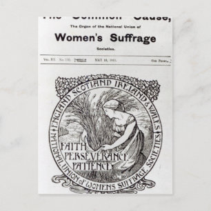 Faith, Perseverance, Patience, 1911 Postcard