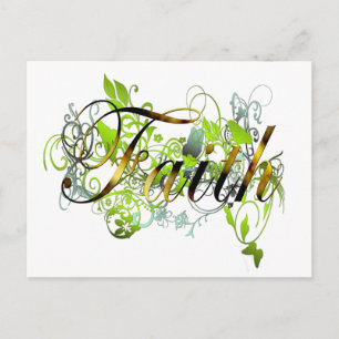 Faith Postcard