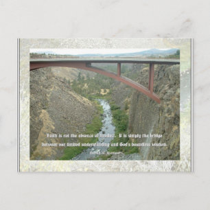 Faith Postcard