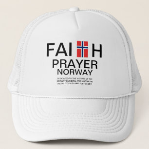 FAITH PRAYER NORWAY TRUCKER HAT