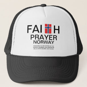 FAITH PRAYER NORWAY TRUCKER HAT