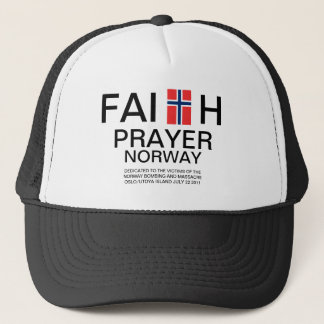 FAITH PRAYER NORWAY TRUCKER HAT